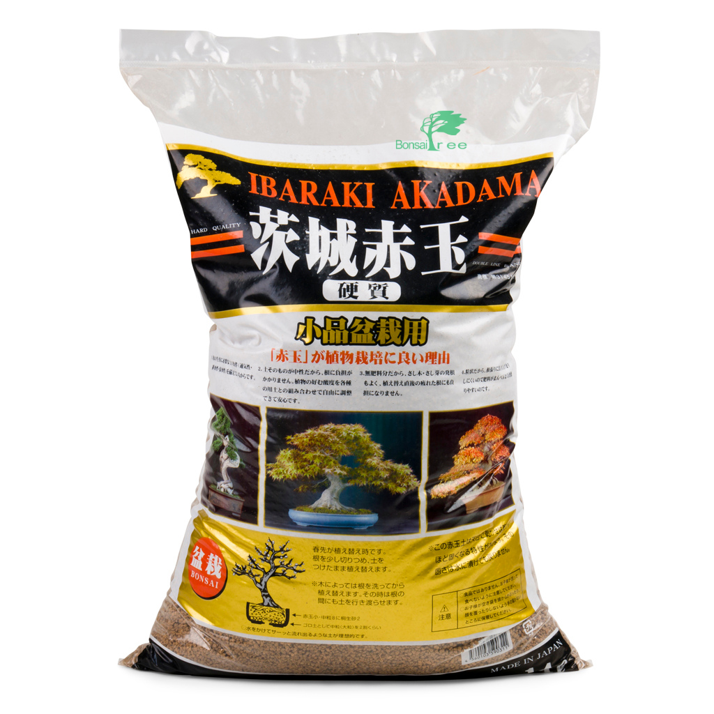 Ibaraki Hard Akadama, Fine, 1-3mm -  14L bag - Growing Mediums