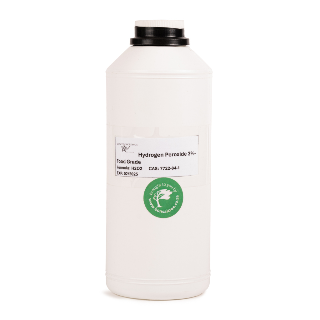 Hydrogen Peroxide, 3%, 1000ml. -   - Plant Protection