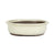 Japanese Shiro Glazed, Oval Container -  Medium, 270(L) x 228(W) x 83mm(H) - Pots