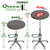 Green T Professional Hydraulic Lift Bonsai Turntable -   - Gardening Accessories