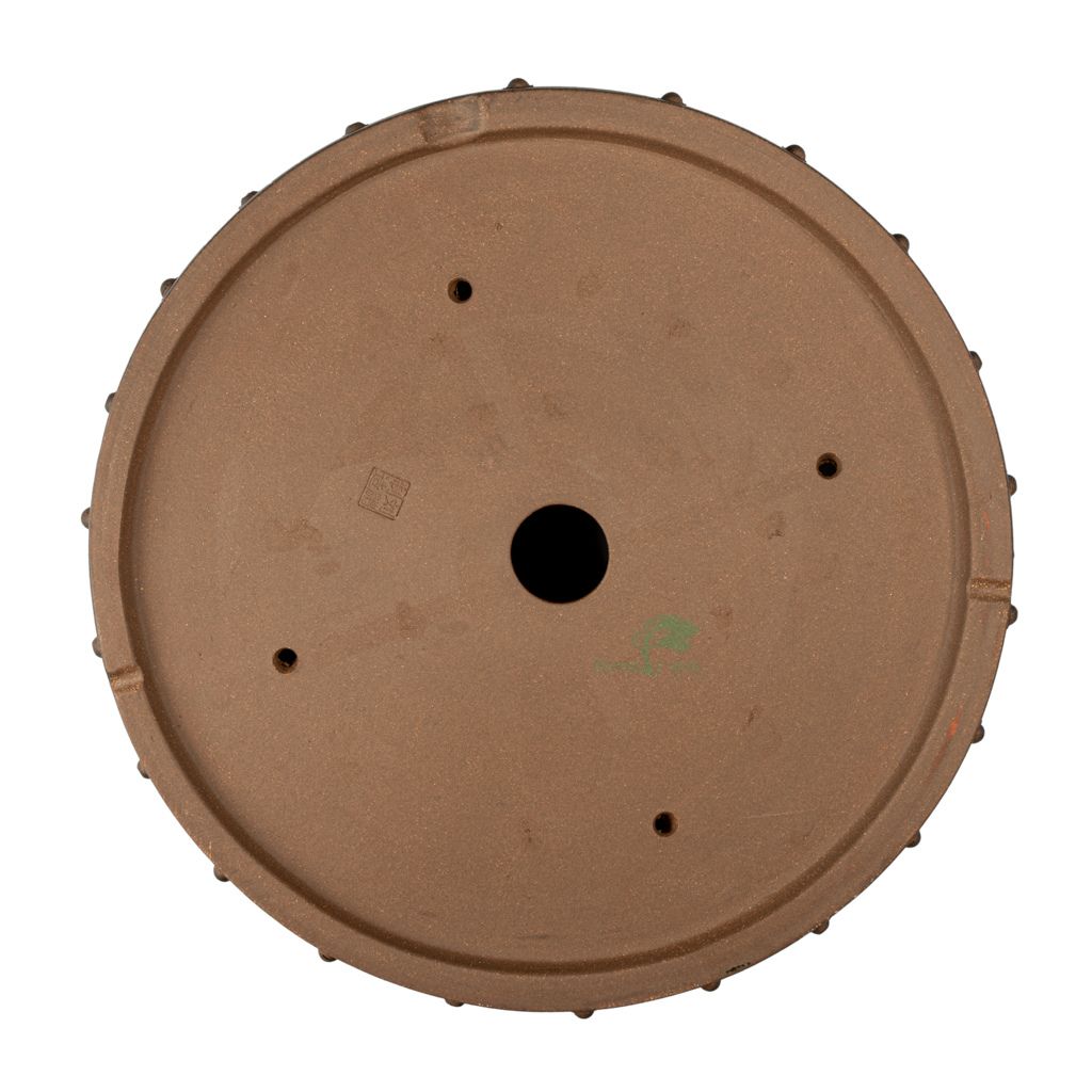 Chinese high quality, unglazed round, 450 x 120mm -   - Pots