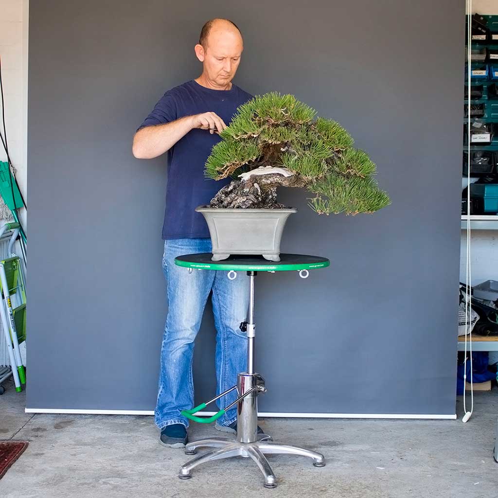 Green T Professional Hydraulic Lift Bonsai Turntable -   - Gardening Accessories