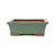 Assorted Glazed Bonsai Pots, 10" -  Green Rectangle, 25 x 20 x 8cm - Pots