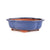 Assorted Glazed Bonsai Pots, 12" - Blue Rectangle, 30 x24 x 8.5cm - Pots