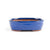 Assorted Glazed Bonsai Pots, 7" -  Blue Oval, 18 x 14 x 5cm - Pots