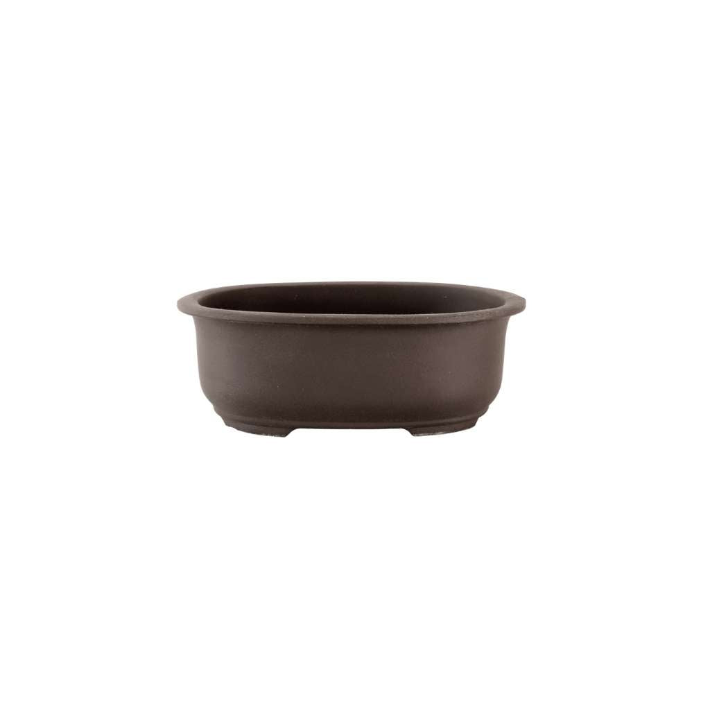 Japanese Deep ,Unglazed, Oval Container -  Small, 230 x 190 x 80mm - Pots